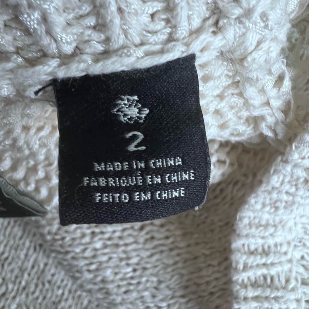 Madison Scotch Tan Knit Crew neck Sweater Size 2= US 8 - Picture 11 of 13